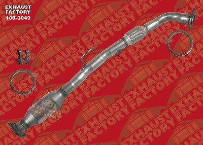 Front + Rear 2002 - 2006 Toyota Camry 2.4L Exhaust Catalytic Converter Highflow - Foto 2
