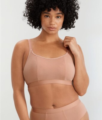 Panache FRENCH ROSE Adore Lounge Non Wire Bralette, US 32DD, UK 32DD
