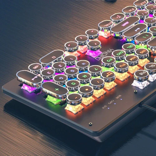 Mechanical Keyboard Switches Gaming Wired Accessories Keyboards with Numpad