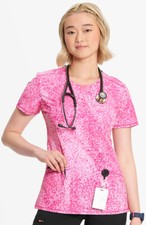 Pebble Power Cherokee Scrubs Infinity Round Neck Top IN609 PBPW