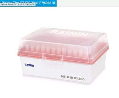 (768) RAININ 20uL LTS LiteTouch Filter Pipette Tips PN 30389229 Batch 2046,