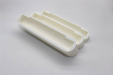 White SNES 3 Game Holder for Video Game Cartridge Display Stand Rack