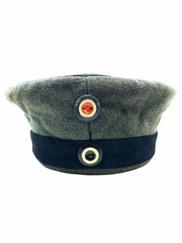 Ｗワイマールドイツ軍＊１９３１ＦＡＤ帽章（実物） WW1 Imperial German 10th Dragoons Feldmutze Feldgrau 1915 Dated