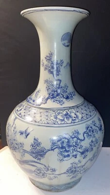 蓝色1900-1940 中国古董花瓶| eBay