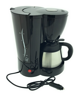 XL 24V Coffee Maker 10 Cup Coffee 300W Truck Boat Coffee Maker 24 Volt 1L