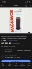 magnavox voice activated wifi speaker review