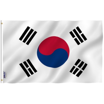 Anley Fly Breeze 3x5 Foot South Korea Flag - S Korean National Flags Polyester