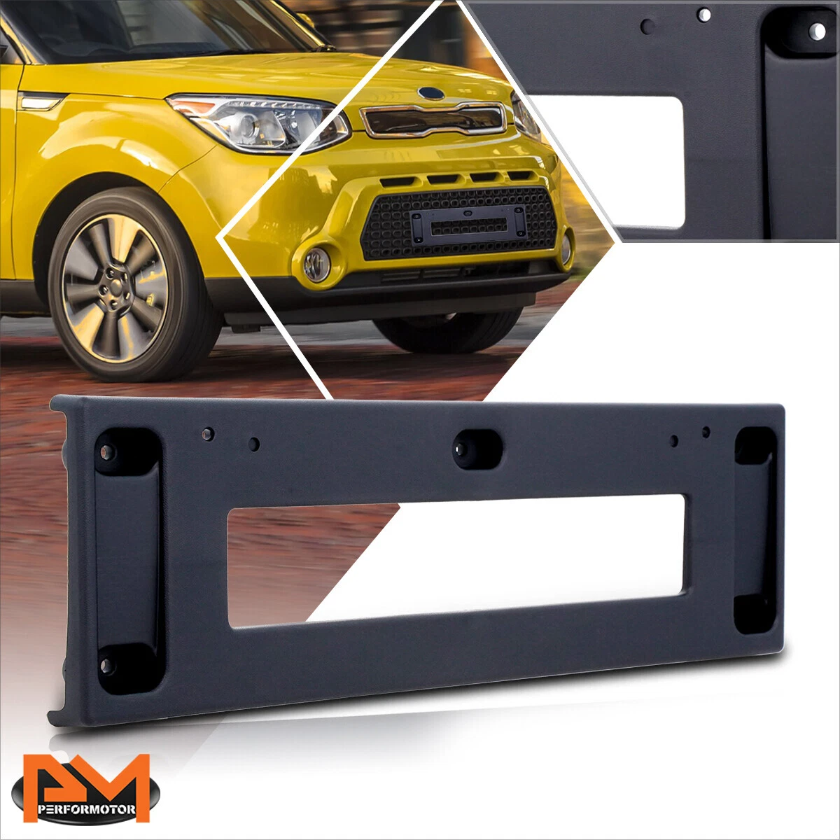Kia soul license plate frame outlet