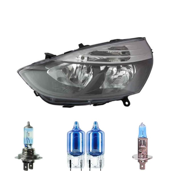Halogen Scheinwerfer Links W5W FüR Renault Clio IV Grandtour Inklusive Lampen-image