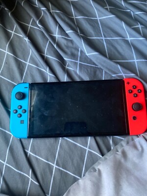Nintendo Switch 32GB Handheld Console - Neon Red/Neon Blue