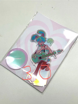 新品-ALIEN STAGE Rabbit Acrylic Keyholder Alien Stage - Rabbit Series Arcylic Key Chain – Harumio