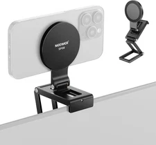 NEEWER Continuity Camera Mount for Desktop Monitor, Magnetic Tri Fold Desk Phone