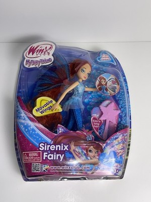 Bloom Winx Club My Fairy Friend Green Sirenix Fairy Doll Moveable Wings VHTF NIB