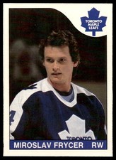 1985-86 O-Pee-Chee #198 Miroslav Frycer Toronto Maple Leafs