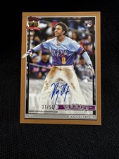 2026 Topps Series 1 Ryan Ritter Rookie Gold Auto /50 Rockies #91A-RIT