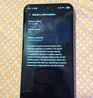 Samsung Galaxy S23 FE 128GB 8GB RAM Unlocked 6.6in 50MP Black