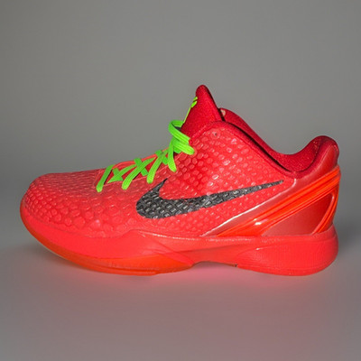 Nike Kobe 6 Protro  Reverse Grinch  Low Top Basketball Sneakers Men s - Size 6