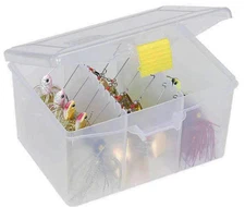 Plano 350304 StowAway Spinner Bait w ProLatch  clear