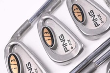 Ping i3 O-Size Irons / 3-PW+SW / White Dot / Stiff Flex Cushin JZ Shafts