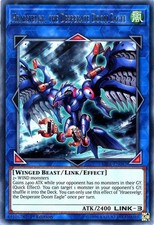 Yu-Gi-Oh TCG RIRA-DE082 R Hraesvelgr, the Desperate Doom Eagle Rising Rampage