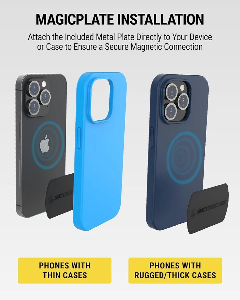 Scosche MAGDMB MagicMount Magnetic Phone Mount for Car, Dashboard Cell Phone Hol - Image 4 of 4