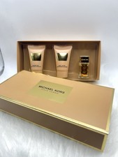 Michael Kors Pour Femme Mini Gift Set 5ml EDP 25ml Body Lotion Shower Gel NEW