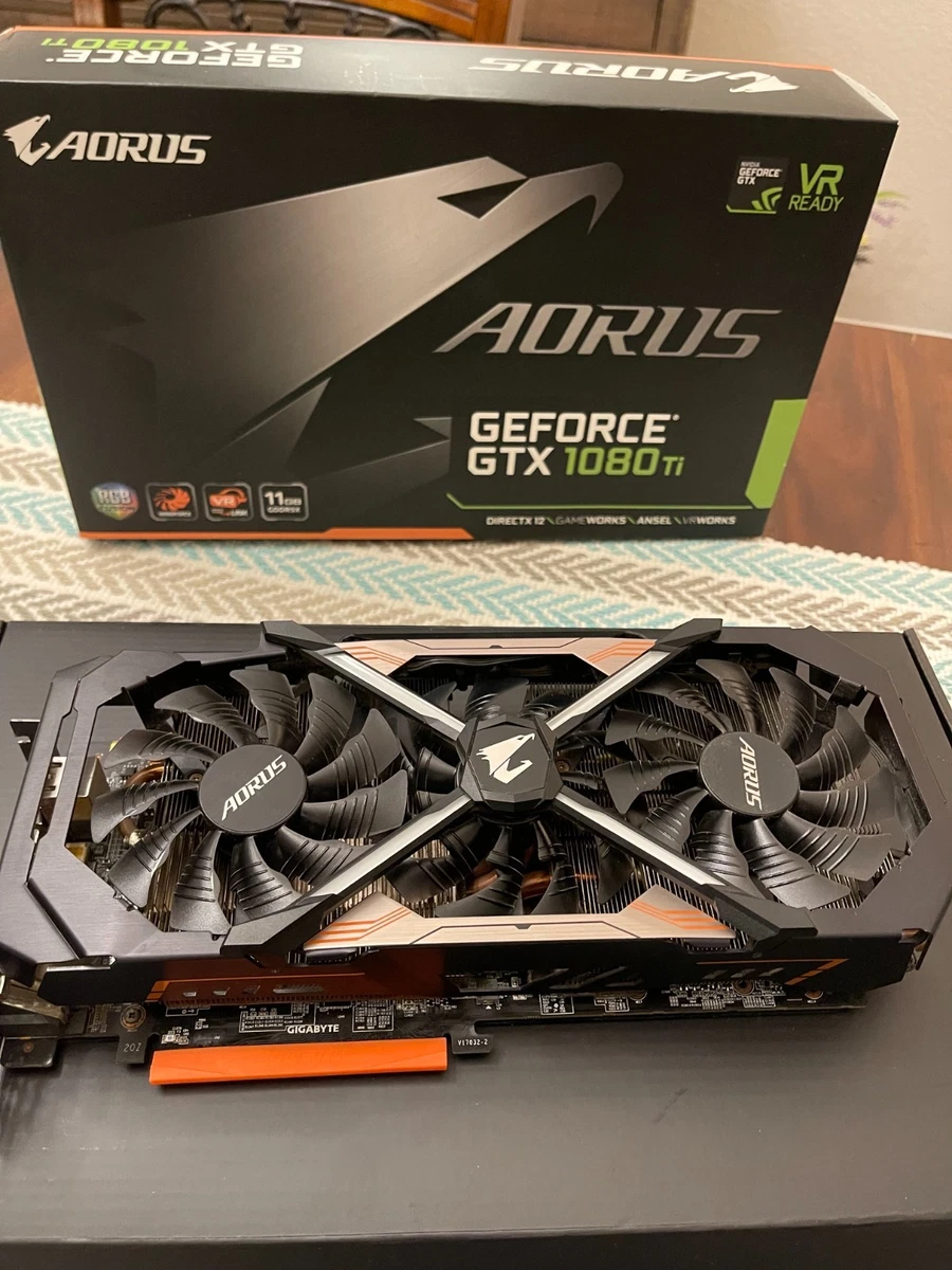 GIGABYTE NVIDIA GeForce GTX 1080 Ti Computer Graphics Cards for