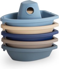 Stackable Bath Boats Toy Floating Bathtub Toys for Baby