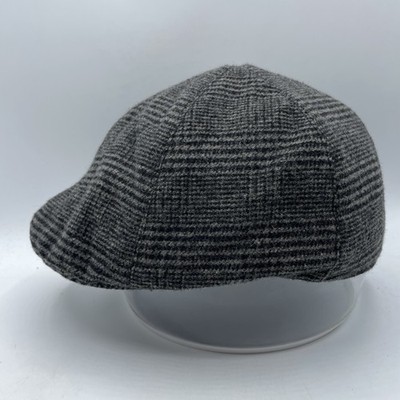 Apt 9 Newsboy Cap Adult One Size Flat Hat Gray Tweed Cabbie Cab Driver Ivy