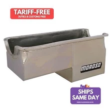 Moroso 20612, One Zinc Steel 429/460 Fits Ford Oil Pan Performance Racing Parts