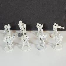 Legions of Steel Lot 8 Loose UNE Troopers Metal Miniatures Global Games