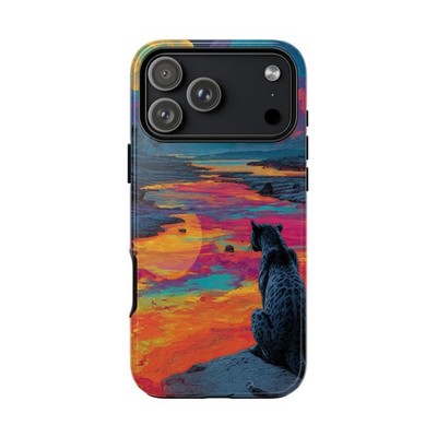 Phone Ink - iPhone/Galaxy/Pixel Case - Panther Surreal River Leopard