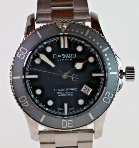Christopher Ward original C60 Trident Pro 300 m 1000ft 42mm Automatic swiss