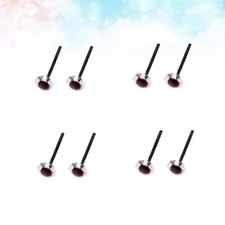 200 Pairs Transparent Plastic Eyes for Animal Plush Toy Crafts Projects