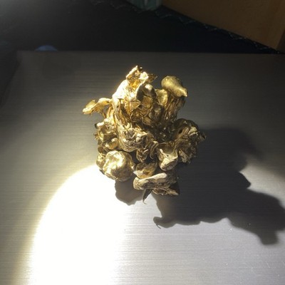 157g Scrap Schrott Gold Recycle hoch erhitzt im Wasser  Puzzle für Decor Eiter