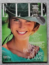 French Elle May.1989 Cover Cathy Fedoruk By Oliviero Toscani , Roberta Chirko 