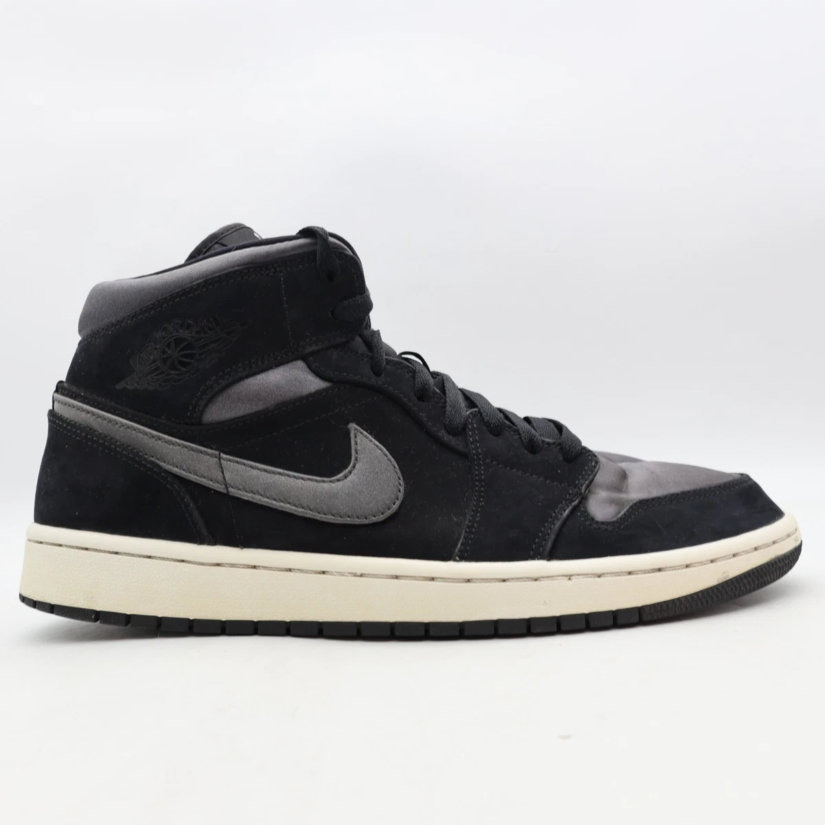 Jordan 1 SE Nylon Mid Black Grey for Sale | Authenticity 