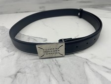 Cintura MM6 Maison Margiela logo nero unisex