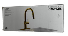 Kohler Clarus R30935-2MB Pull-Down Kitchen Faucet Single Handle Brushed Brass