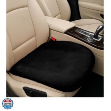 Sheepskin Car Seat Cushion Soft Faux Fur Auto Seat Cover Breathable Comfort...