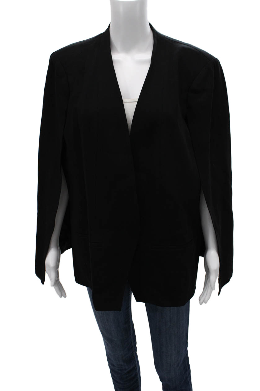 Kobi Halperin Womens Black Basic Jacket Viscose L… - image 1