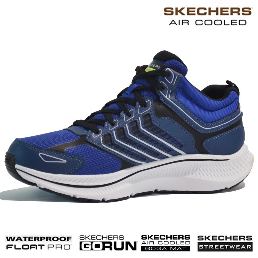 Men's Skechers Waterproof Memory Foam Running & Walking Boots image 7