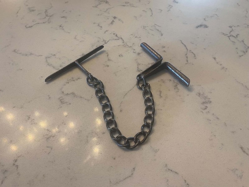 Original Antique Handcuff Restraints