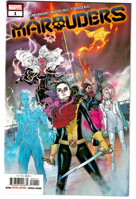 Marauders #1 (2019) NM+ (9.6) KEY First Team Appearances Premiere Issue