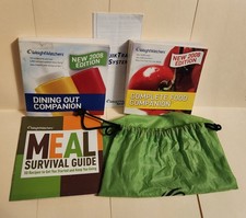 Weight Watchers Complete Food Dining Out Companion, Meal Guide, Tracker, Bag