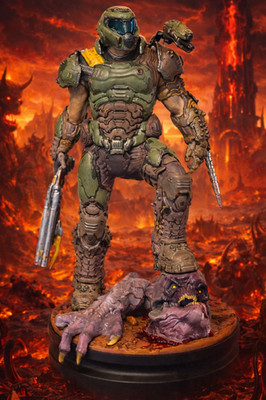 Doom Eternal Modern Icons #11 Doom Slayer PVC Statue Figur