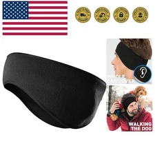 Soft Polar Fleece Ear Covers for Warmth - Perfect for Cold Weather Activities