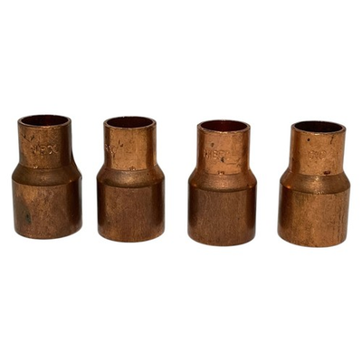 #ad Nibco C600 4 Pcs 3 4quot; x 1 2quot; Copper Fitting Bell Reducing Solder Pressure $15.00