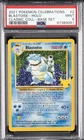 2021 POKEMON CELEBRATIONS CLASSIC COLLECTION #2 BLASTOISE-HOLO PSA 9
