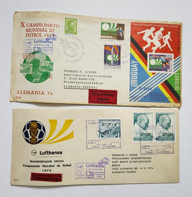 Lufthansa Airlines LOT OF ENVELOPES